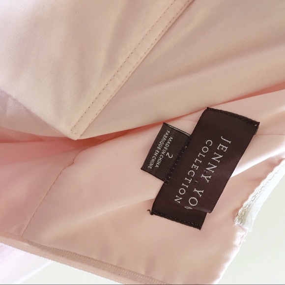 BHLDN Annabelle Jenny Yoo Collection Blush Pink XS - Picture 6 of 7